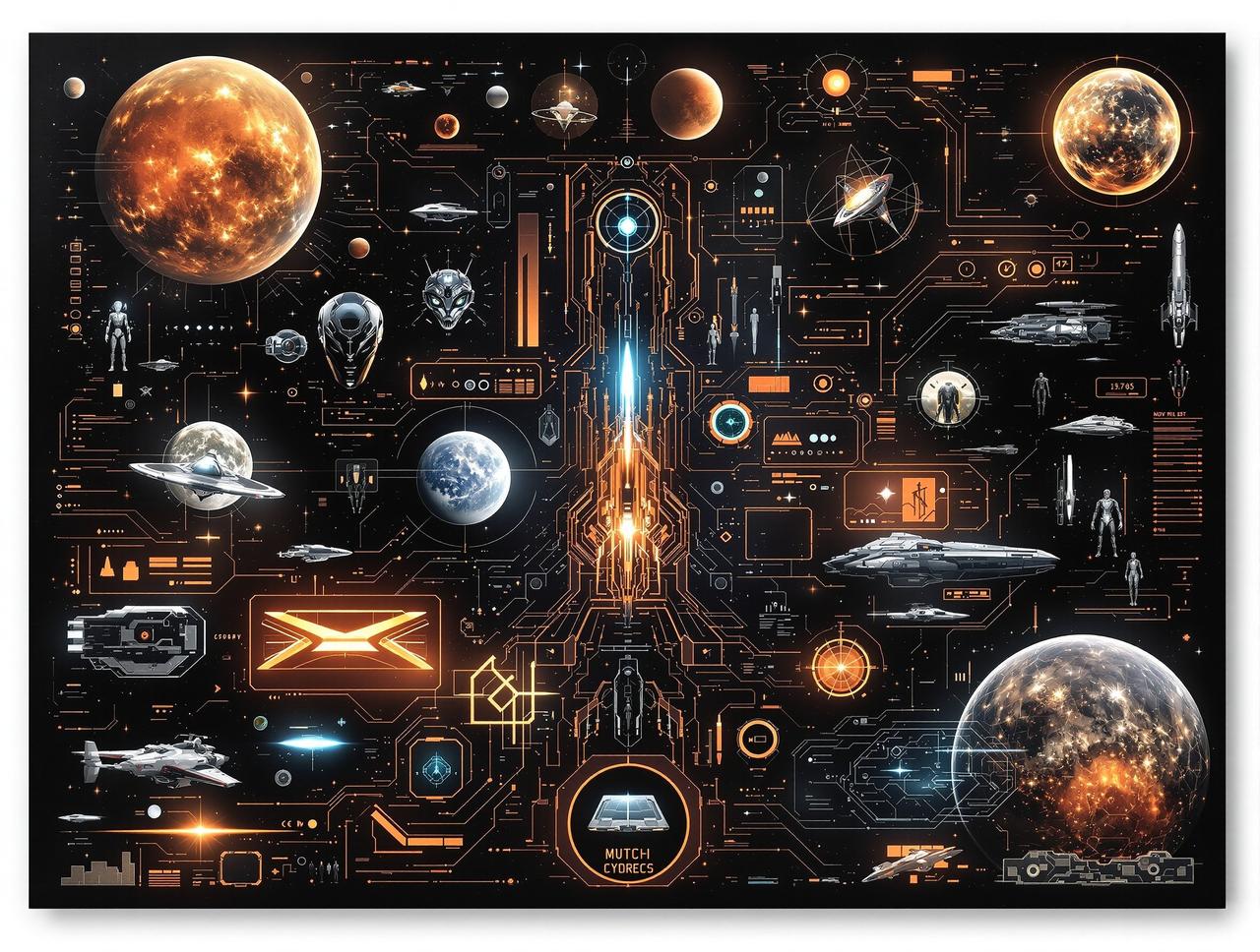 科幻电影专题 - 影视专题封面，共128部影片